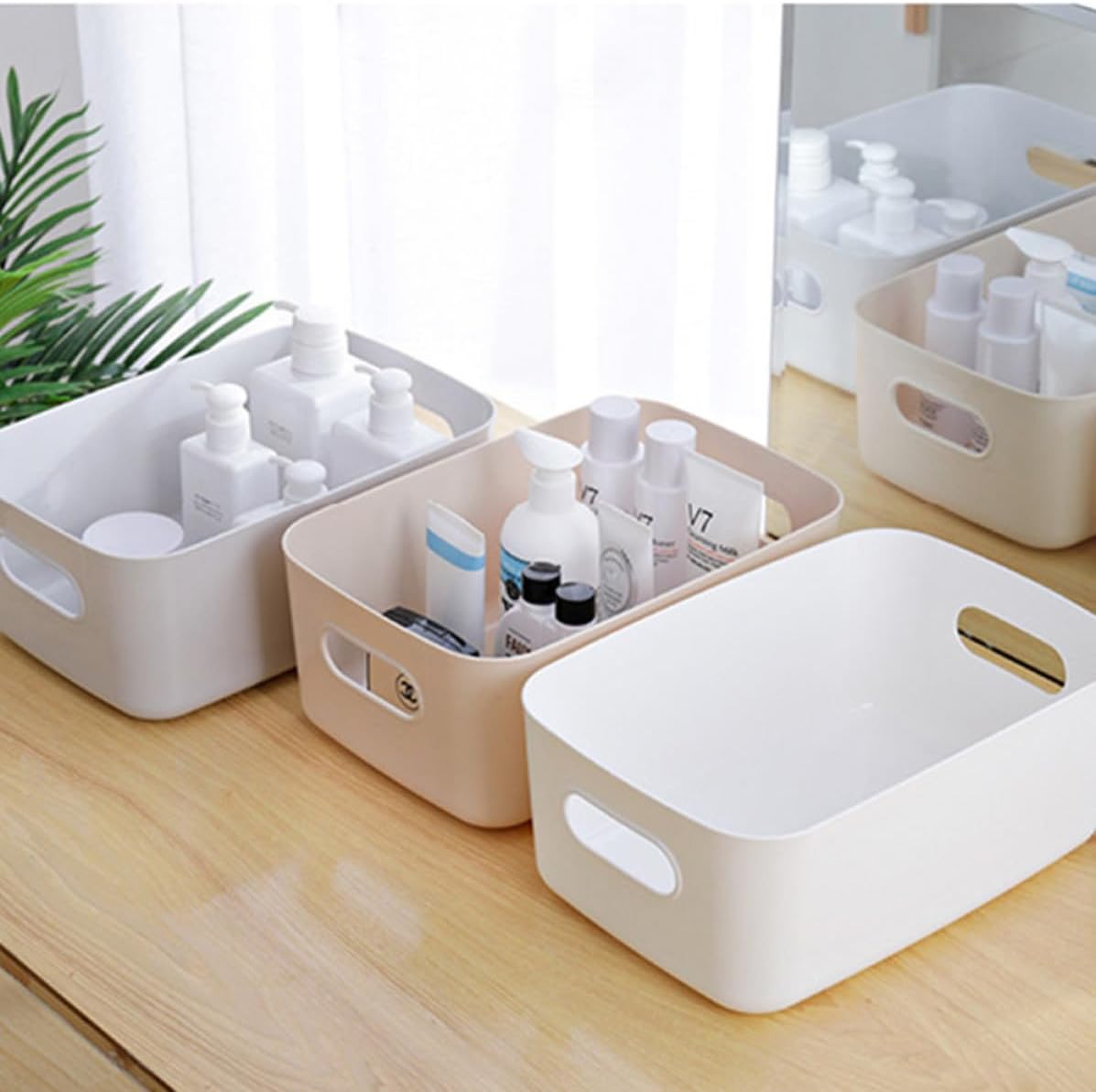 Large Capacity PP Plastic Storage Box for Home Living Room Organization image 3