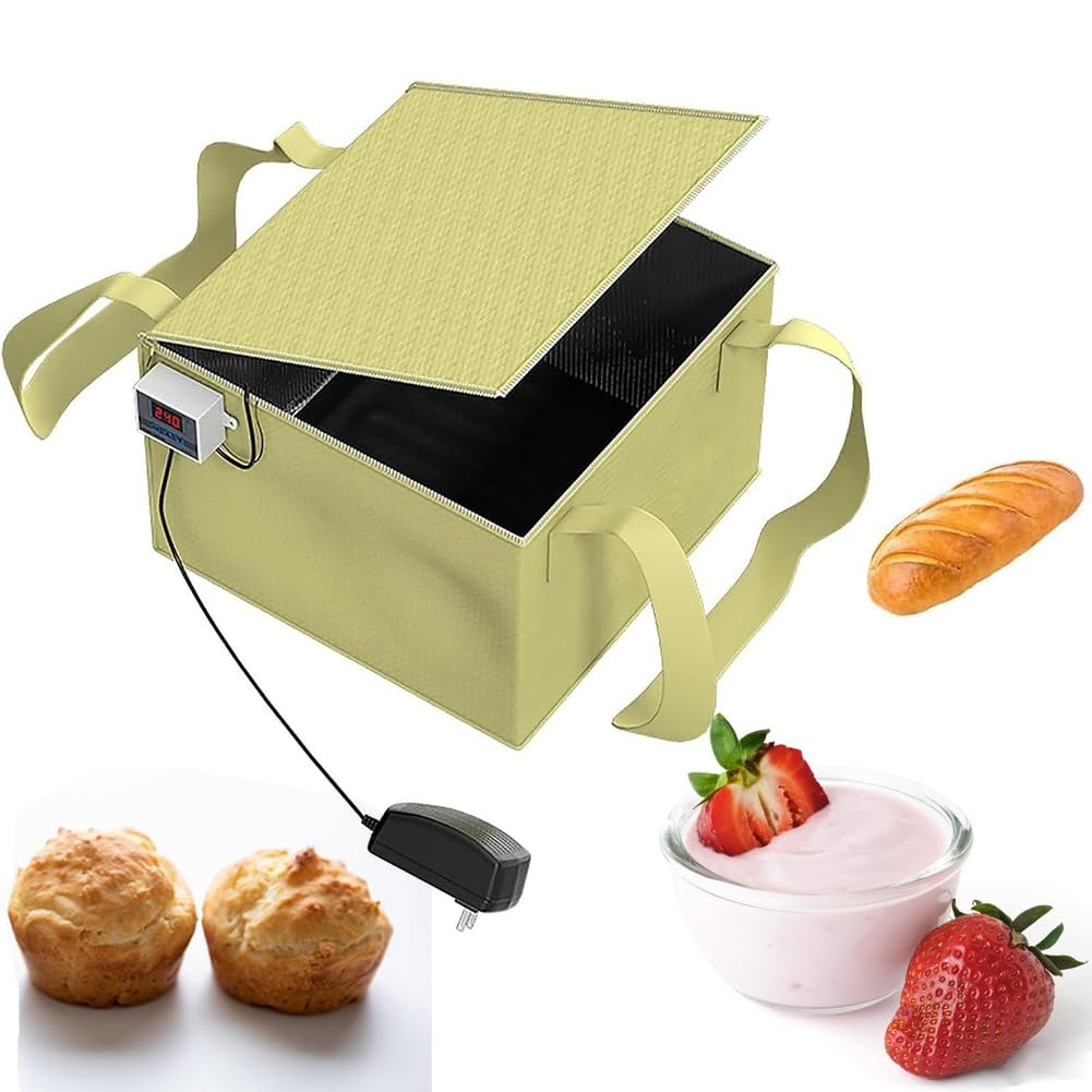 Boîte de fermentation de pâte pliable pour contrôler la température de votre pain au levain