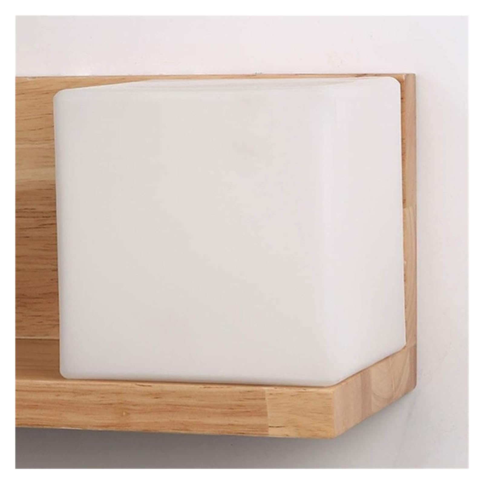 Lámpara de Pared de Madera Maciza con luz LED, Nueva, de Madera de Roble Chino, con Casquillo E27, para Dormitorio, mesita de Noche, con Interruptor de Tiro, Aplique para cabecero