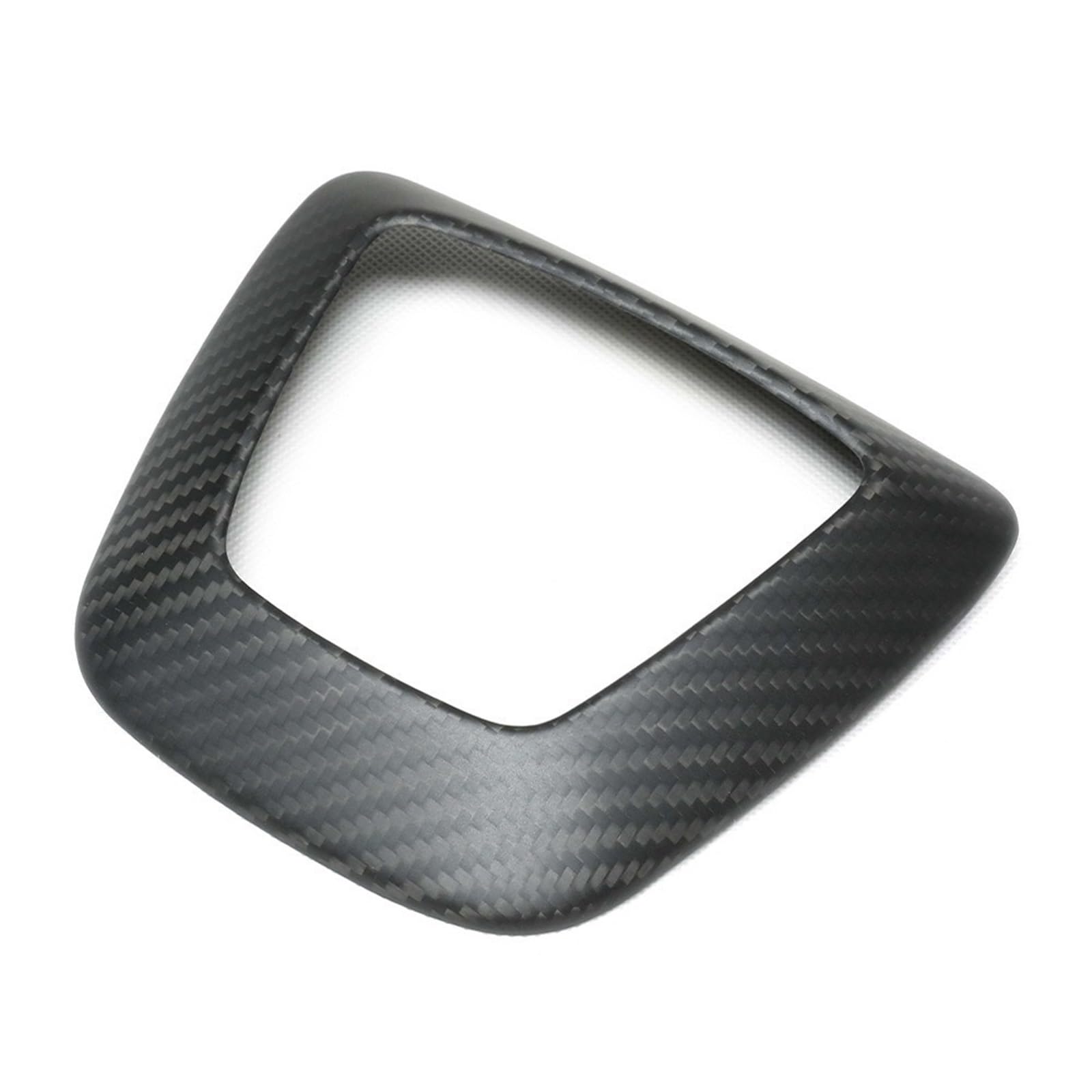 KUWAYO Carbon Fiber Car Steering Wheel Cover for T-e-s-l-a Model 3 Highland Model Y Juniper 2025+ Sticker Interior Accessories(Matte Carbon)