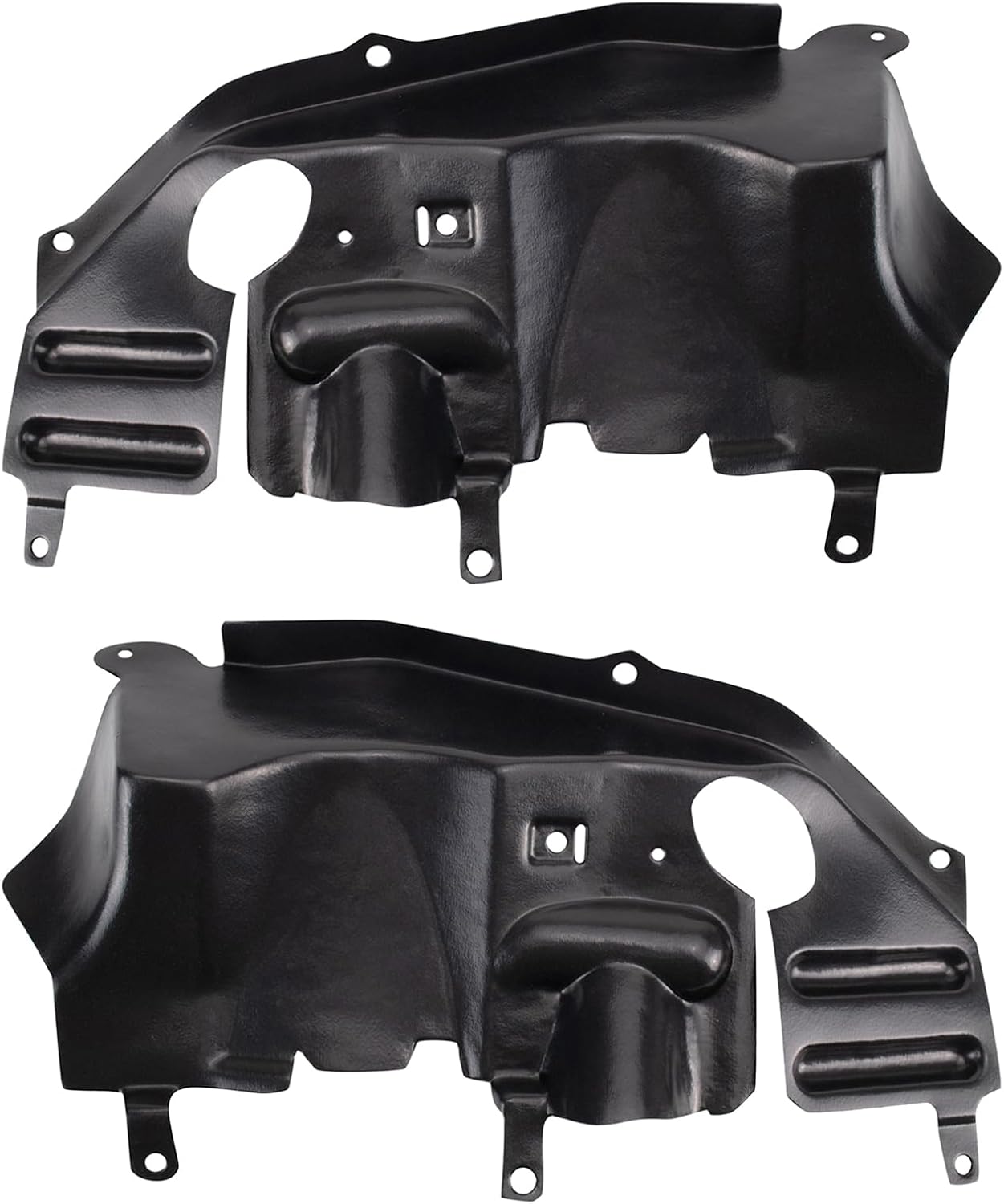 TRQ Front Fender Splash Shield Driver & Passenger Side GM1250142 GM1251137 Compatible with 1999-2004 Oldsmobile Alero 1999-2005 Pontiac Grand Am