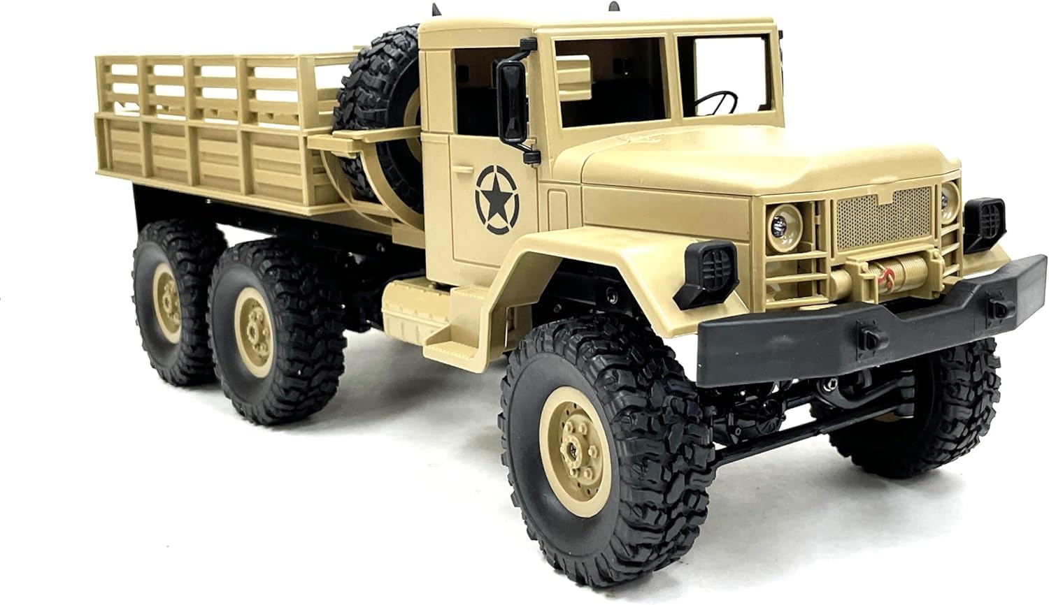 Amazon.co.jp: WPL 1/16スケール 6WD RTR ミリタリートラックラジコン