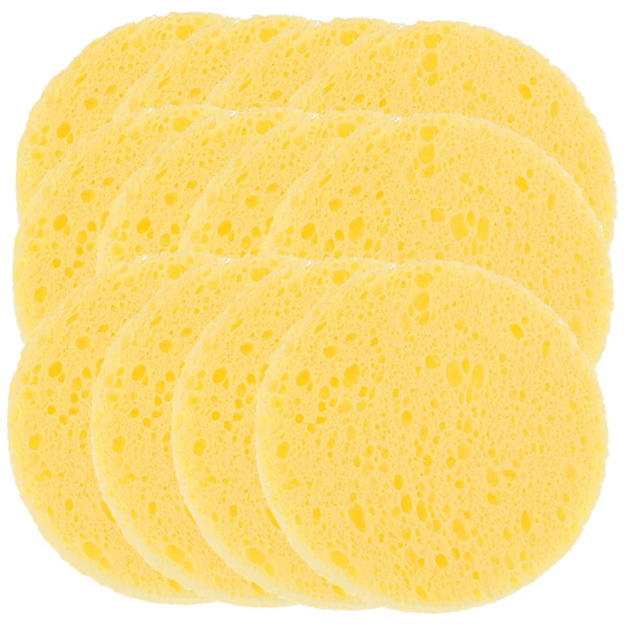 ERINGOGO 50pcs Crab Sponges Natural Sponge Tank Humidity Portable Bright Colors