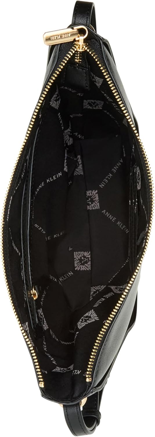 Anne Klein Hobo Bag, Black - Image 6