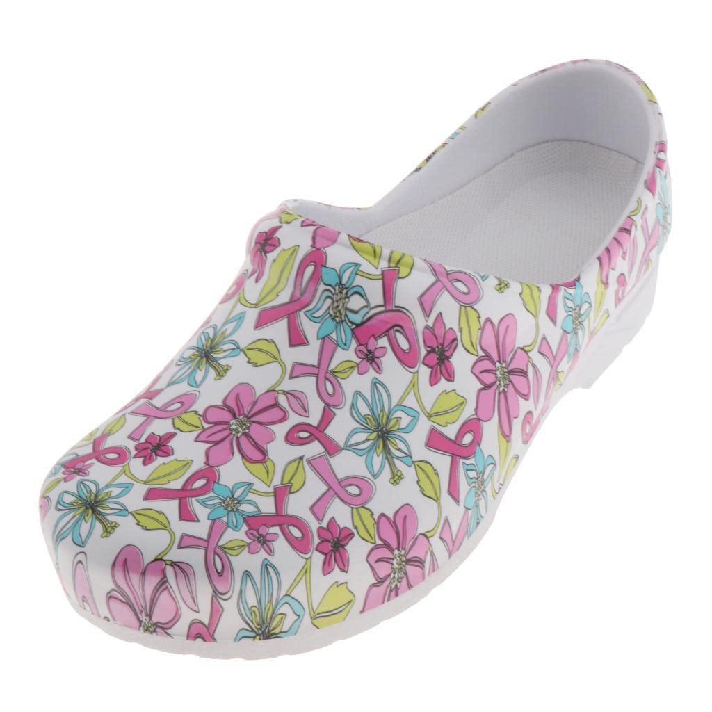 Enakshi® Womens Print Nursing Shoes Work Shoes Soft Insole Beach Clogs Shoes 41|Clothing Shoes & Accessories | Womens Shoes | Occupational-picture-55
