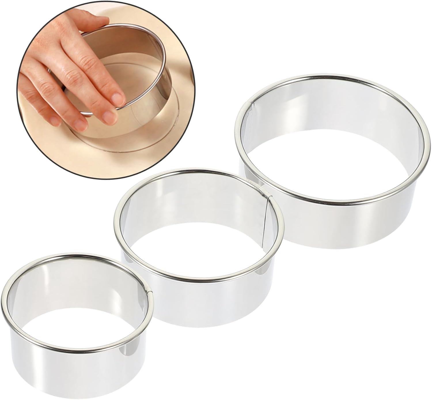 Dumpling Cover Maker Round Dumpling Wrapper Mold Set Rolled Design for Safe Wrapping