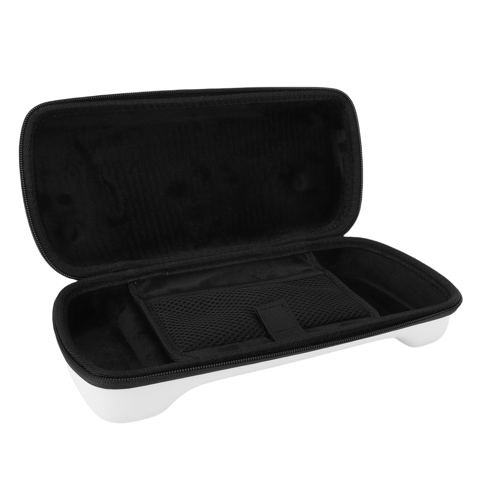 Wakects Custodia Rigida da Trasporto ROG Ally X, Borsa Protettiva in Pelle PU EVA, Custodia da Viaggio Antiurto per Console di Gioco Portatile da 7 Pollici 2025 (WHITE)