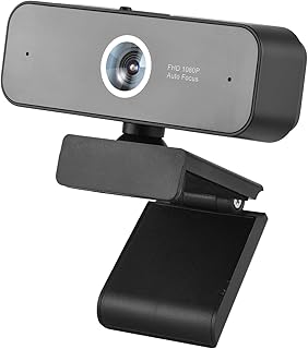 Yaazero 1080P Full HD USB Webcam Laptop Computer Camera Video Conference Web Camera Auto cus Built-in Microphone with Lens Cover r Live Streaming Online Meeting Teaching Video Chatting Game