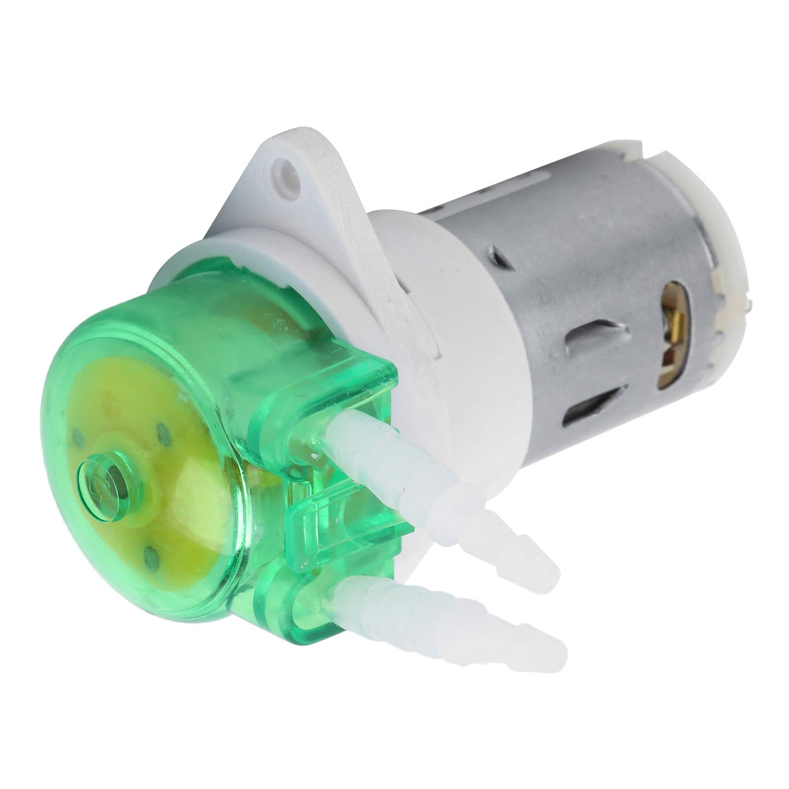 FTVOGUE Dosaggio DC con Tubo in Silicone, Pompa Giardino per Acquari, Manutenzione Necessaria, duratabilità, Robot per la Pulizia del Pavimento, Durata di Servizio del Tubo 200 Ore (DC24V)