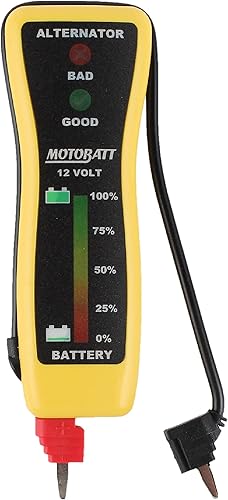 Miniatura 2 de DB Electrical MB-VM Nuevo Motobatt MB-VM MBVM Voltímetro de Bolsillo Probador Compatible ConReemplazo Para Batería de 12V y Sistema de Carga