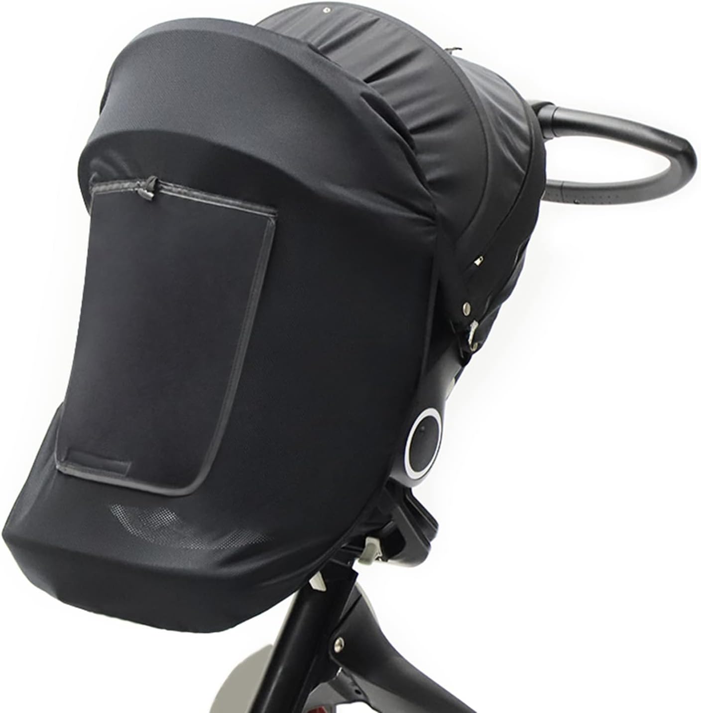 Baby Stroller Cover Sun Protective Canopy Toddler Pushchair Pram Windproof Sunshade Cover Waterproof Awning