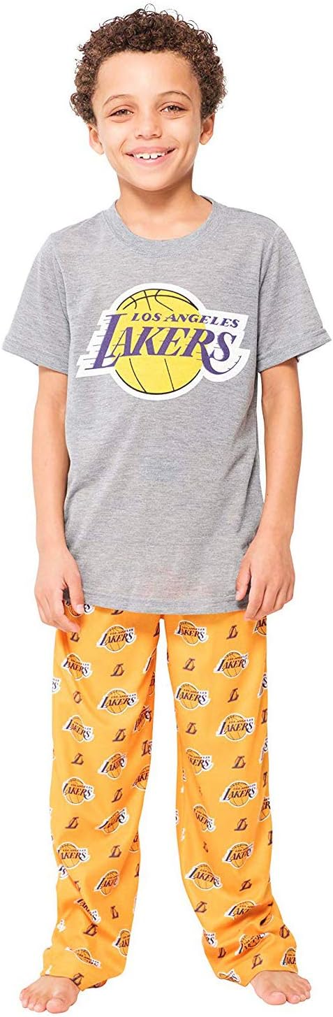 Youth NBA Official 2-Piece PJs Lounge Pants & Tee Set