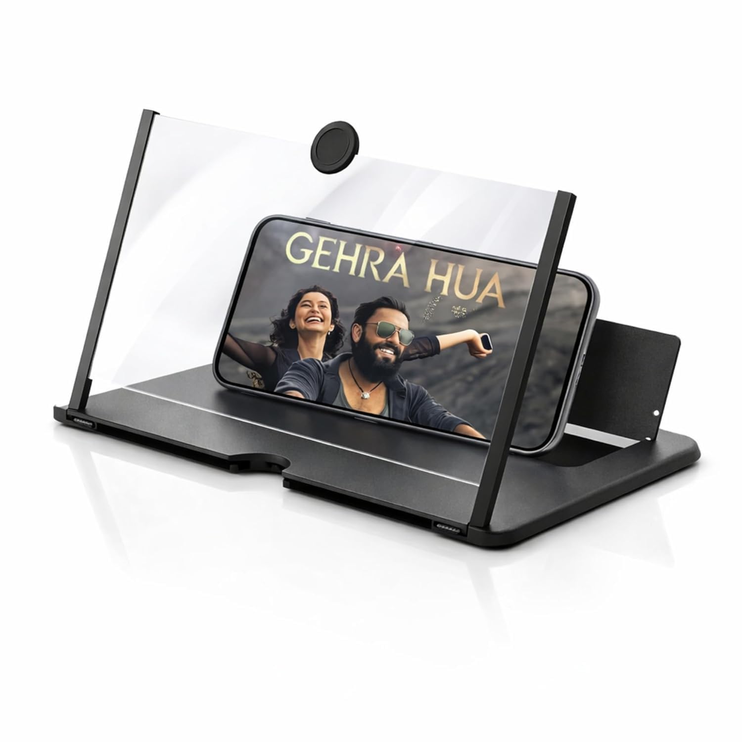 12 Inch Mobile Screen Magnifier for Smartphones | 3D HD Phone Screen Amplifier-image-28