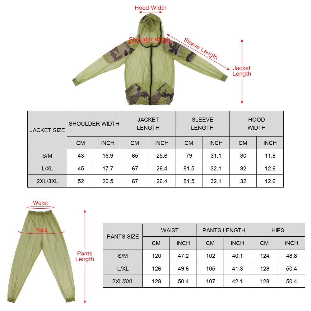 Combinaison Anti-mouches Yulokdwi - Vêtement Intégral En Maille Respirante, Idéal Randonnée, Camping, Protection Insectes - 9