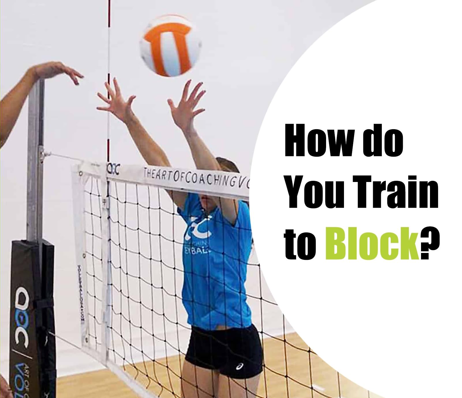 ENHEN Volleyball Training Equipment 100cm Volleyball Training Aid Original Spike Trainer, Realistic Blocking Simulation, Improving Serving Jumping, Coach Athletes Recommend