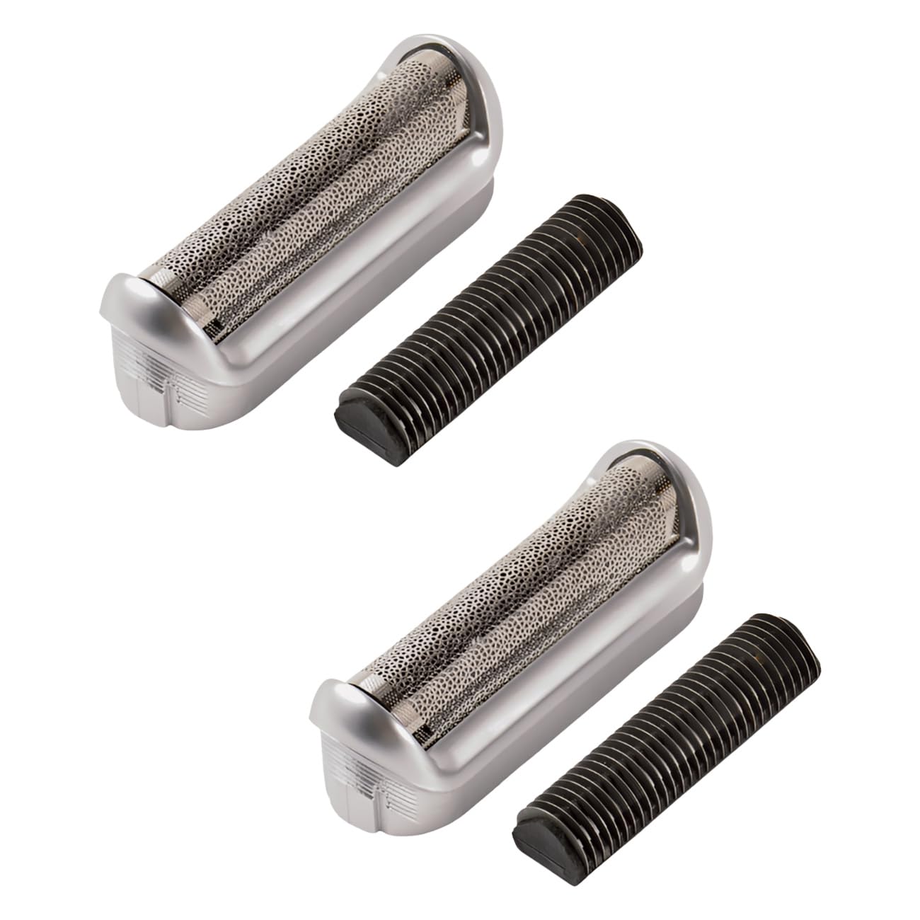 2 Sets 5S Replacement Foil and Cutter Smooth Knife Net Cutter Head for M90 M60 P40 P50 P60 P70 P80, Electric Shaver Head Accessories (2 Packs)