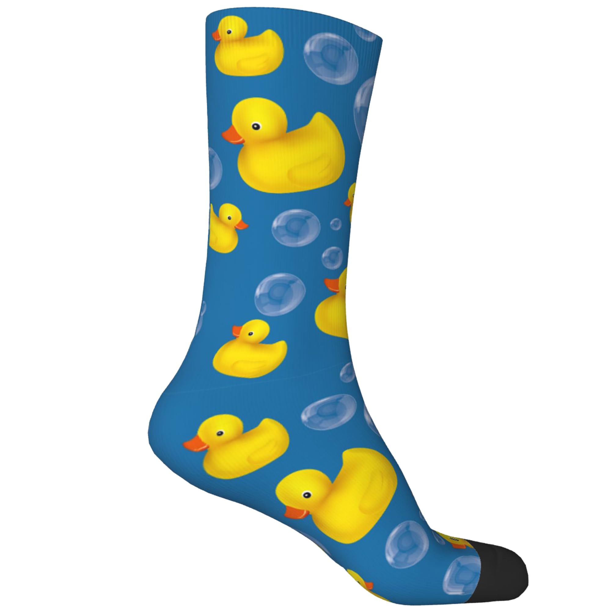 Jopowide Coffee Time Socks for Men Women, Christmas Stocking Stuffers, Funny Crew Socks Warm Gifts