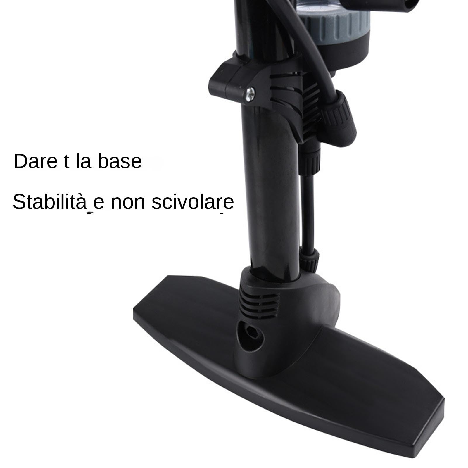 Pompa per Pneumatici per Bicicletta, Pompa per Pneumatici per Bicicletta | Pompa per Pneumatici Portatile con manometro accurato per Mountain Bike, Pompa per Pneumatici Leggera a Prova di Perdite con