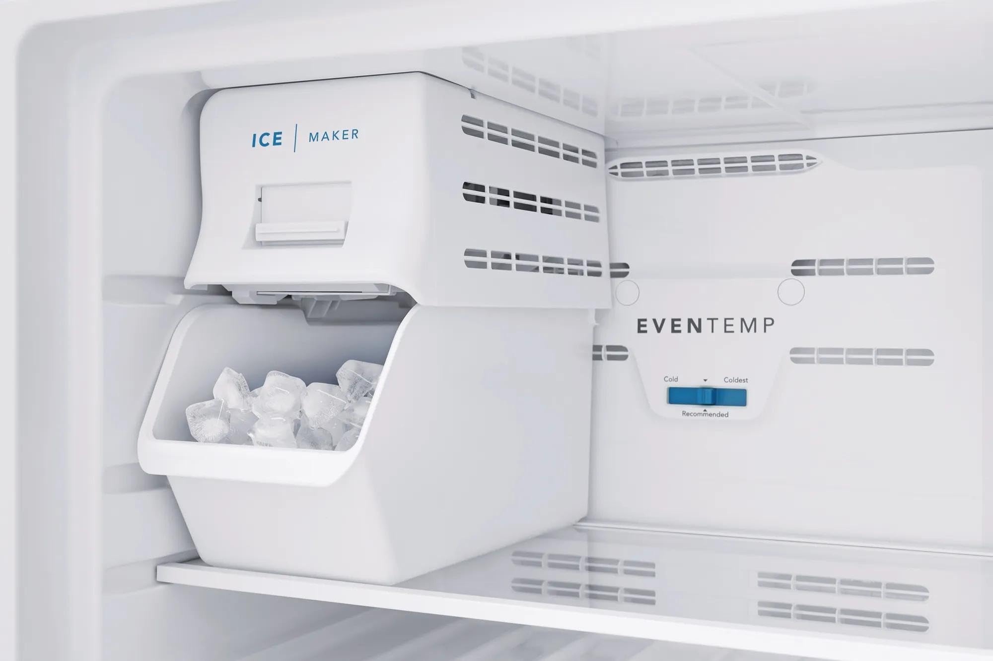 Frigidaire 27.6 in. 13.9 cu. ft. Top Freezer Refrigerator in White on Fridge.com