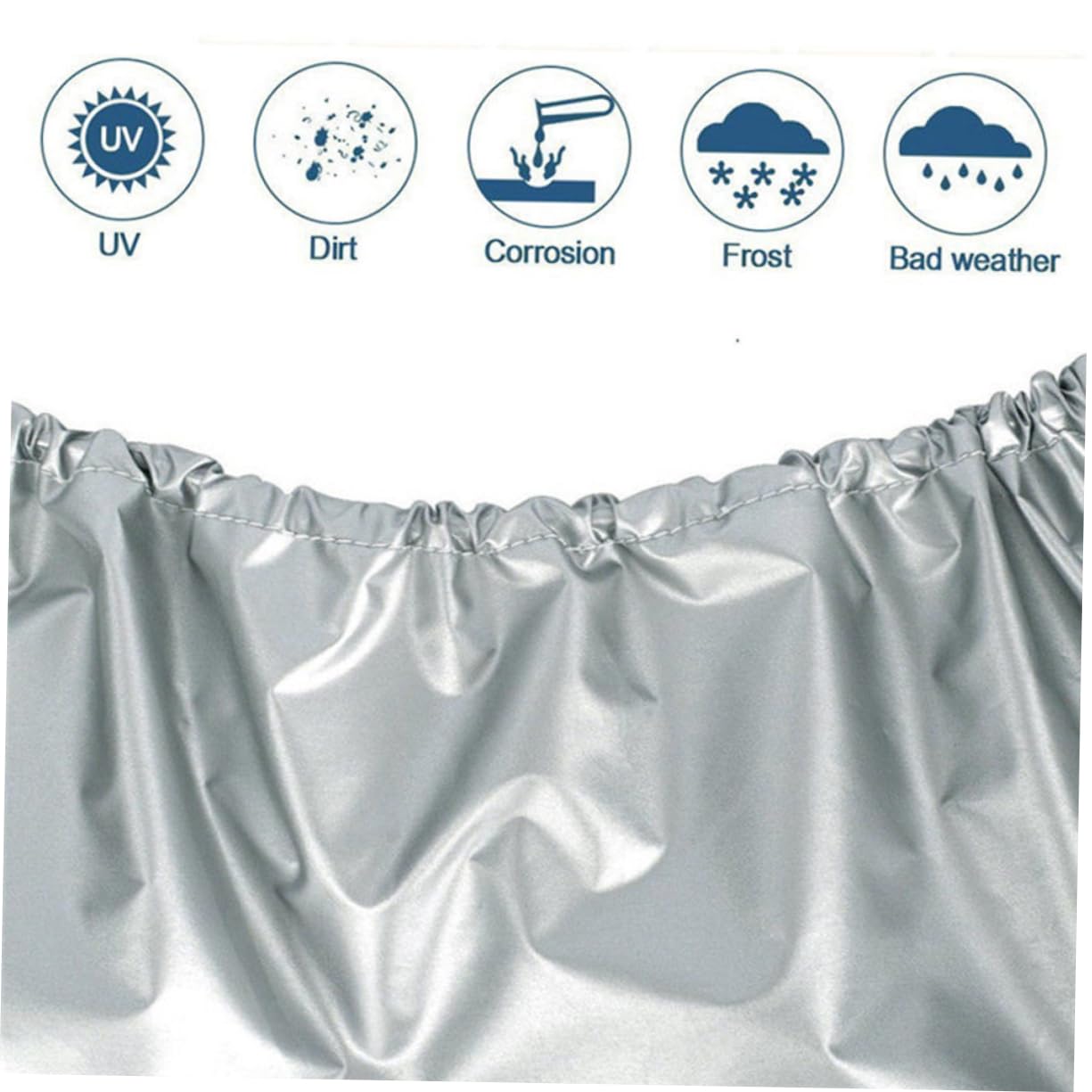 Cubierta Protectora para Neumáticos de Coche 4 Piezas 27-29 Pulgadas