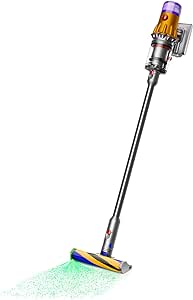 Dyson V12 Detect Slim Origin Cordless Vacuum Cleaner, Yellow/Iron, Large