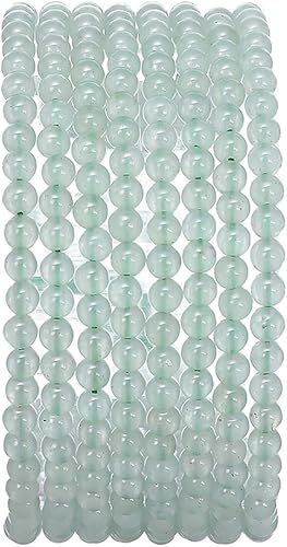 Miniatura 80 de Cuentas de ónix negro natural redondas de piedra semipreciosa suelta para hacer joyas 8MM 44PCS