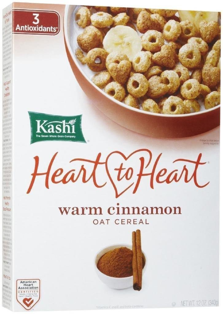 Kashi Heart to Heart Warm Cinnamon Oat Cereal (Case of 10