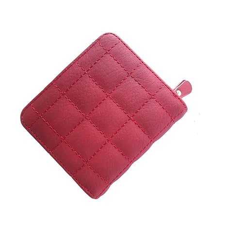 SYGA Women’s Stylish Quilted PU Leather Wallet – Compact Zip Closure Card Holder Purse for Girls & Ladies - Image 9