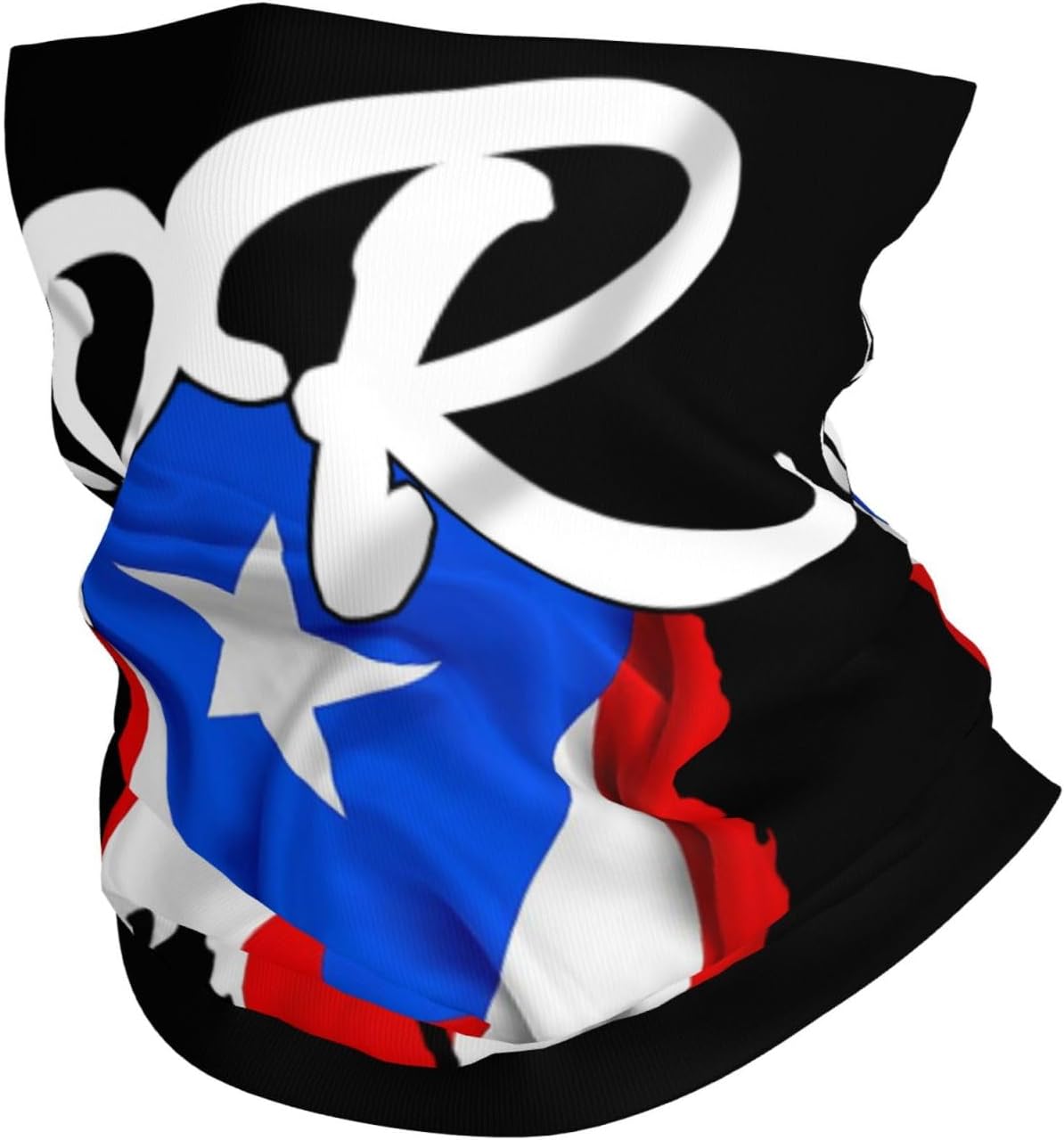 Balaclava Pañuelo Cuello Diseño Retro Puerto Rico miniatura 1