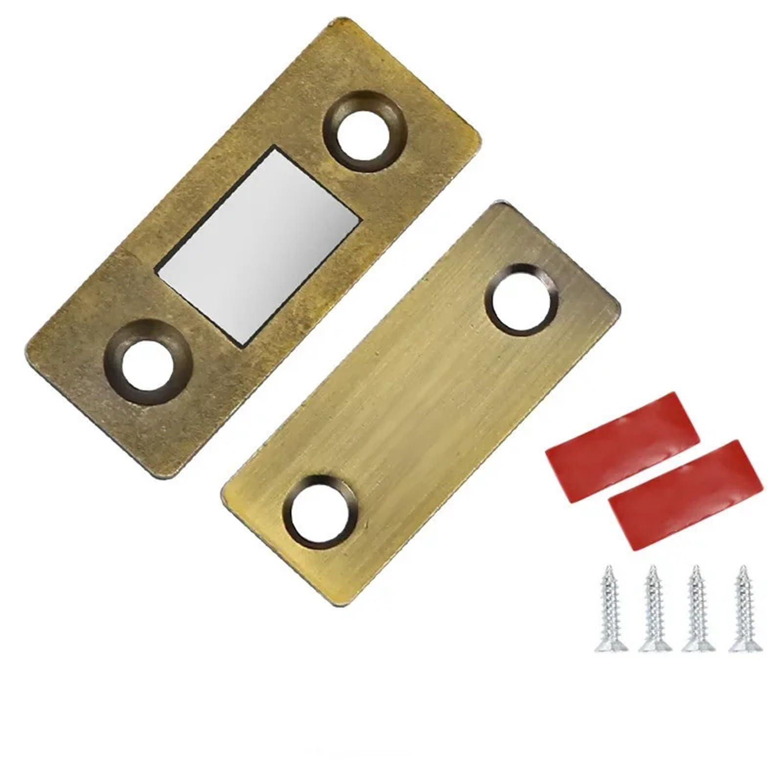 Ppqiru Gb With Stickers 10Pcs Magnetic Cabinet Catches Hidden Door Closer For Cupboards