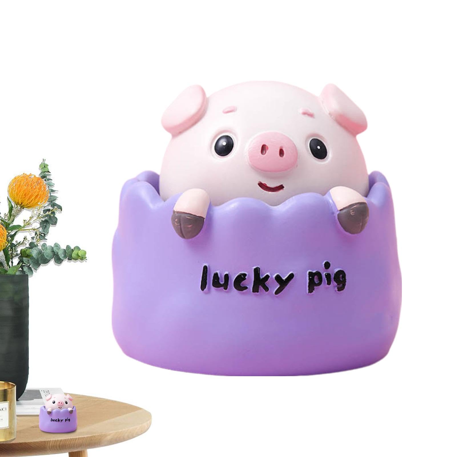 豚のおもちゃ Amazon.co.jp: 豚のボブルヘッド 車の豚の像 樹脂製の豚の置物