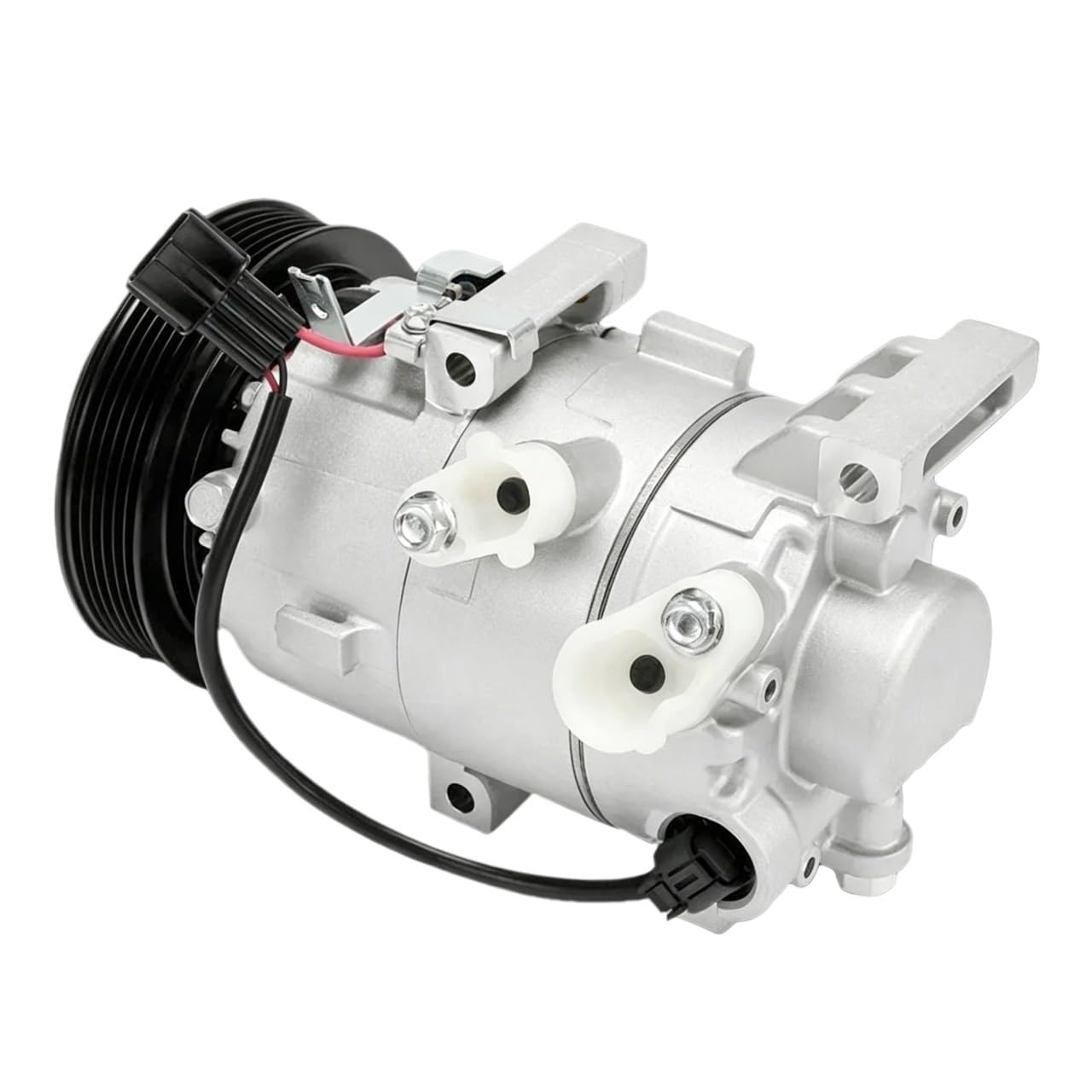 AC Compressor with Clutch Compatible for Hyundai Accent Kia Rio 2018-2019 L4 1.6L VS12 97701H9150, 97701H9150RU CO11594C 168334