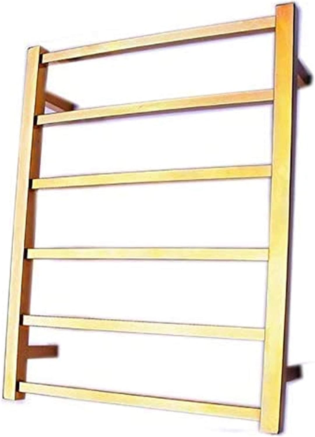 Heated Towel Rail Rails Gold Towel Warmer Wall Mounted Towel Warmer Electric Towel Warmer Stainless Steel Electric Towel Rack Let You Not Feel The Wet and Cold of Towel (Color