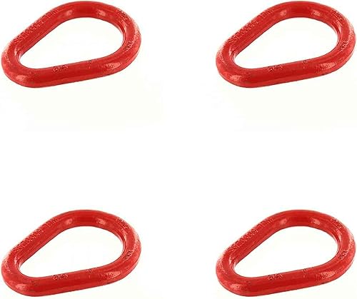 US Cargo Control Enlace de pera de 12" para cuerda de alambre - Paquete de 4