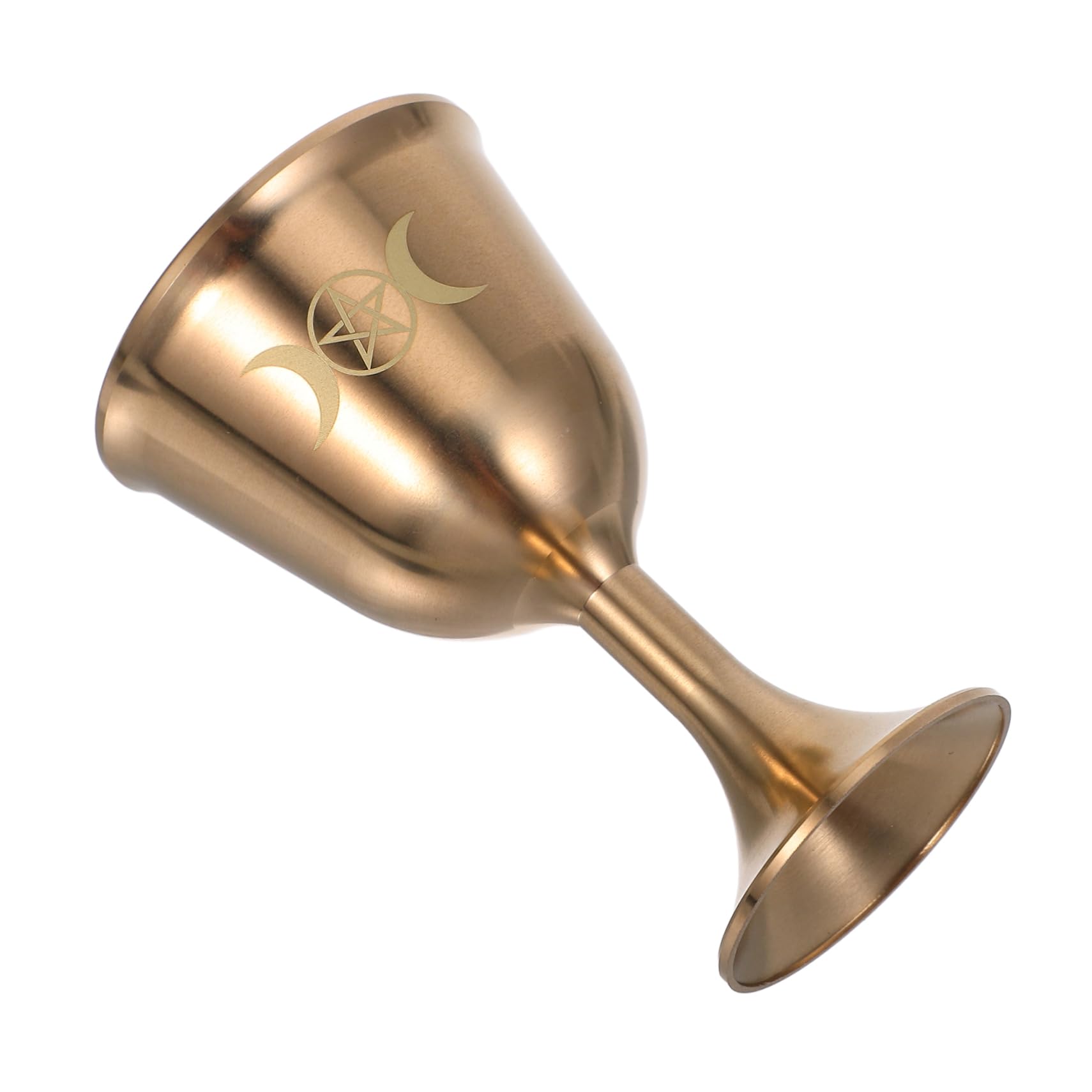 Cabilock 4 Piezas Copa De Latón Elegante Copa Para Bebidas Decoración De Copas Copas De Latón Antiguas Vasos De Cobre Para Beber Decoración De La Taza De Agua Taza Para Beber Cobre Dorado