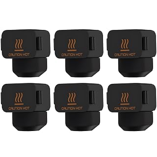Hotend Silikon-Socken für Bambu Lab A1 / A1 Mini – 6er Pack, 3D-Drucker Hotend Ersatzteile - Amazon product rated Grade B