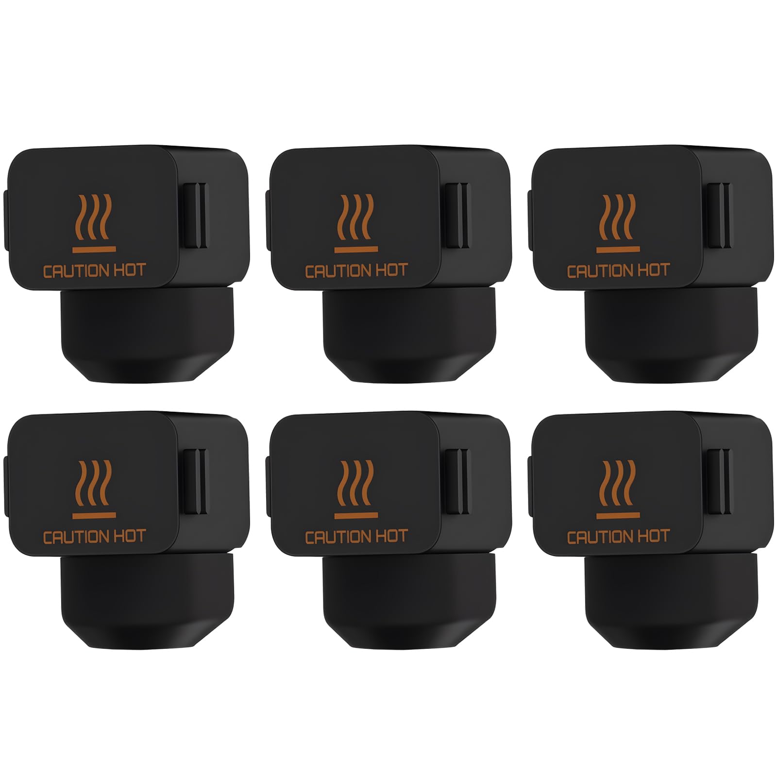 QIMATOP Hotend Silicone Sock for Bambu Lab A1 / A1 Mini – 6 Pack, 3D Printer Hotend Repla…