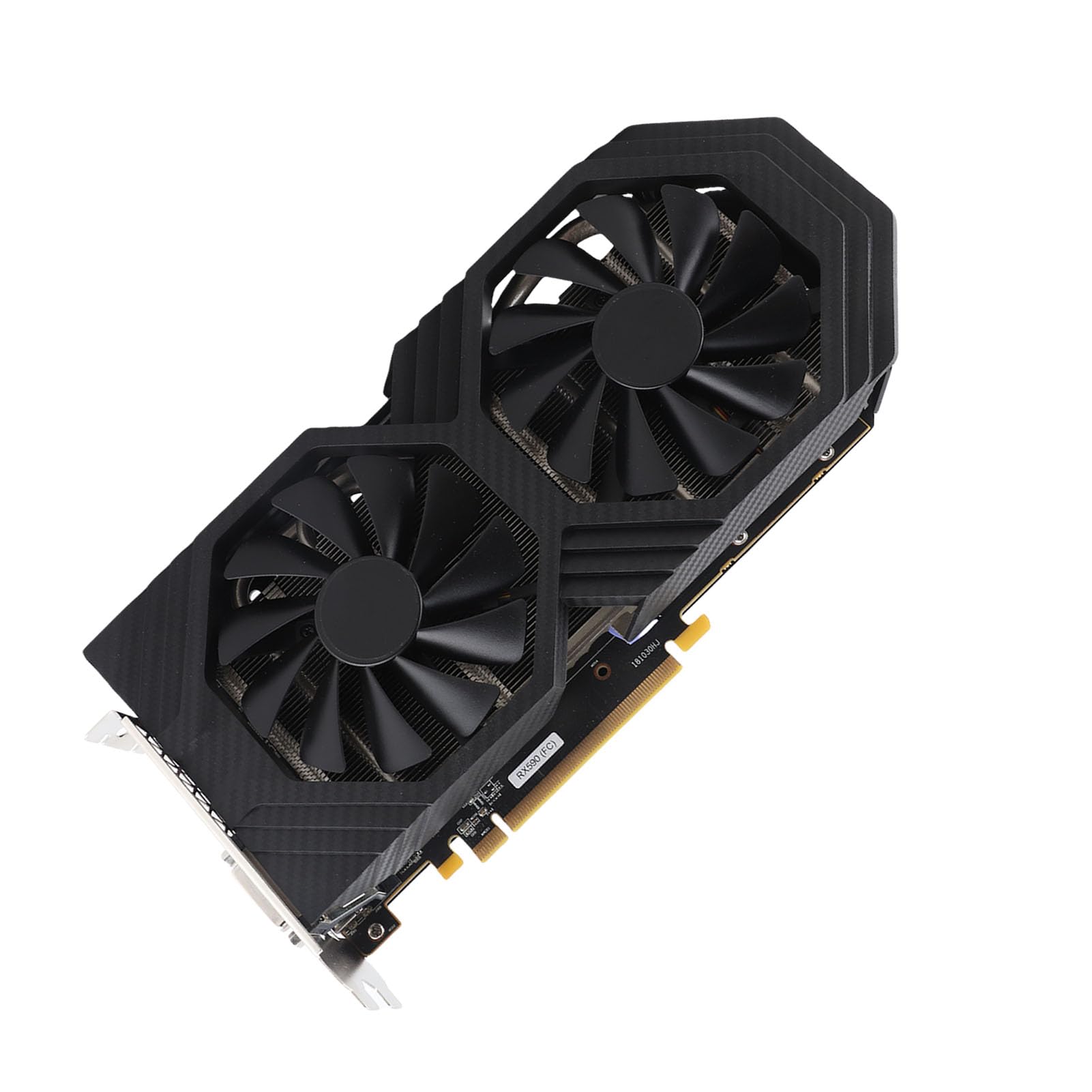 Amazon | RX590 8GBグラフィックカード、GDDR5 256ビットGPU、2冷却