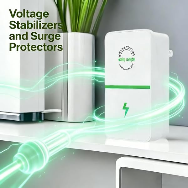 Stopwatt Smart Energy Saving Plug, Stop Watt Power Saver Device for Home & Office, Universal Electricity Saver 90V-250V 30KW, Safe & Durable (2-Pack) - 2