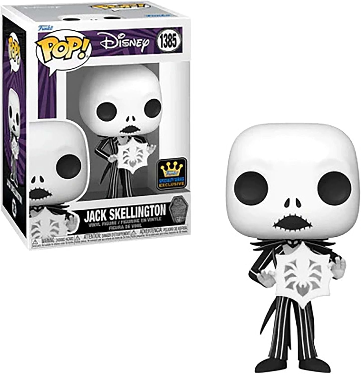 FUNKO POP! DISNEY: The Nightmare Before Christmas 30th- Jack Skellington w/Snowflake (FS)