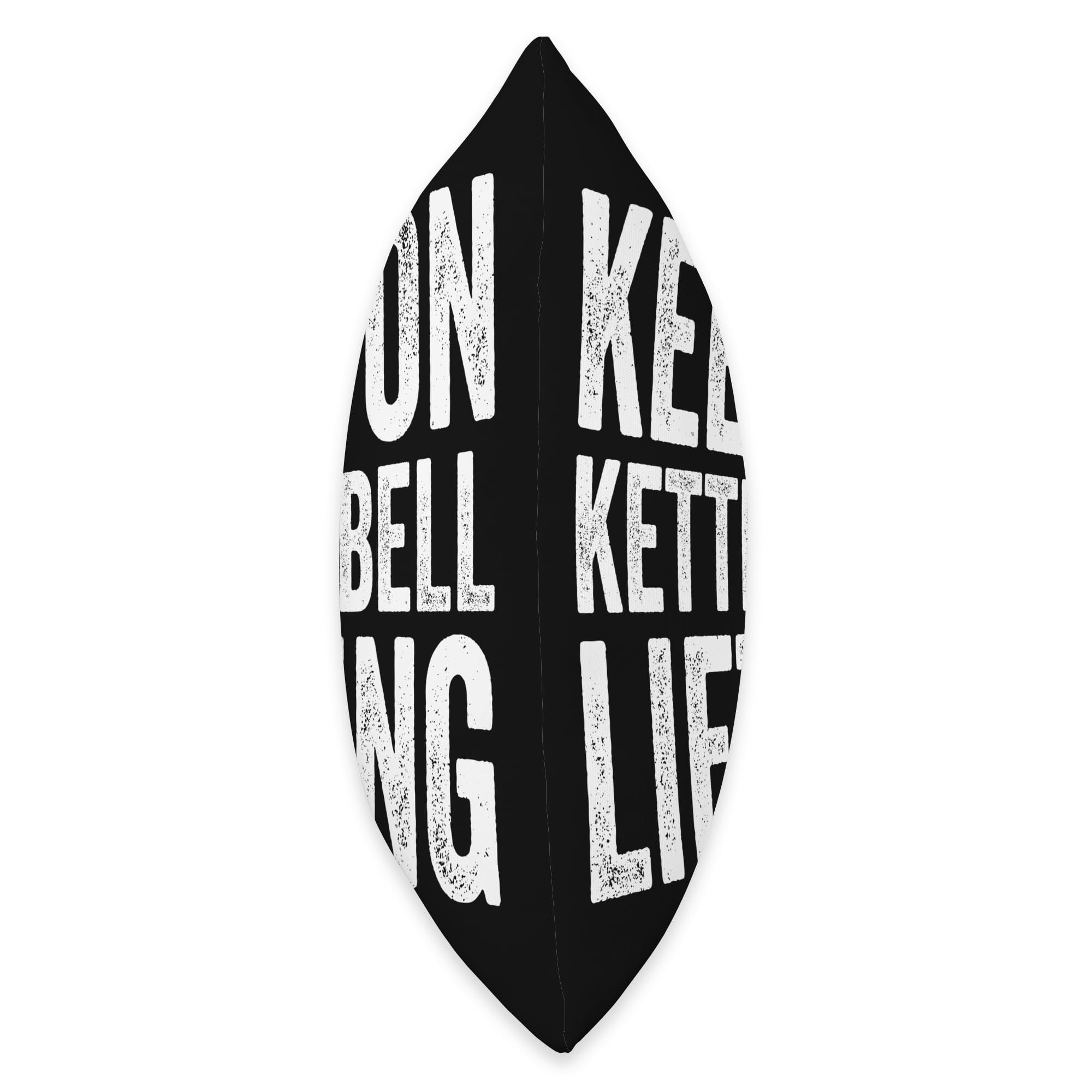 Funny Hobbies List Collection Lovers Funny Kettlebell Lifting Throw Pillow, 18x18, Multicolor