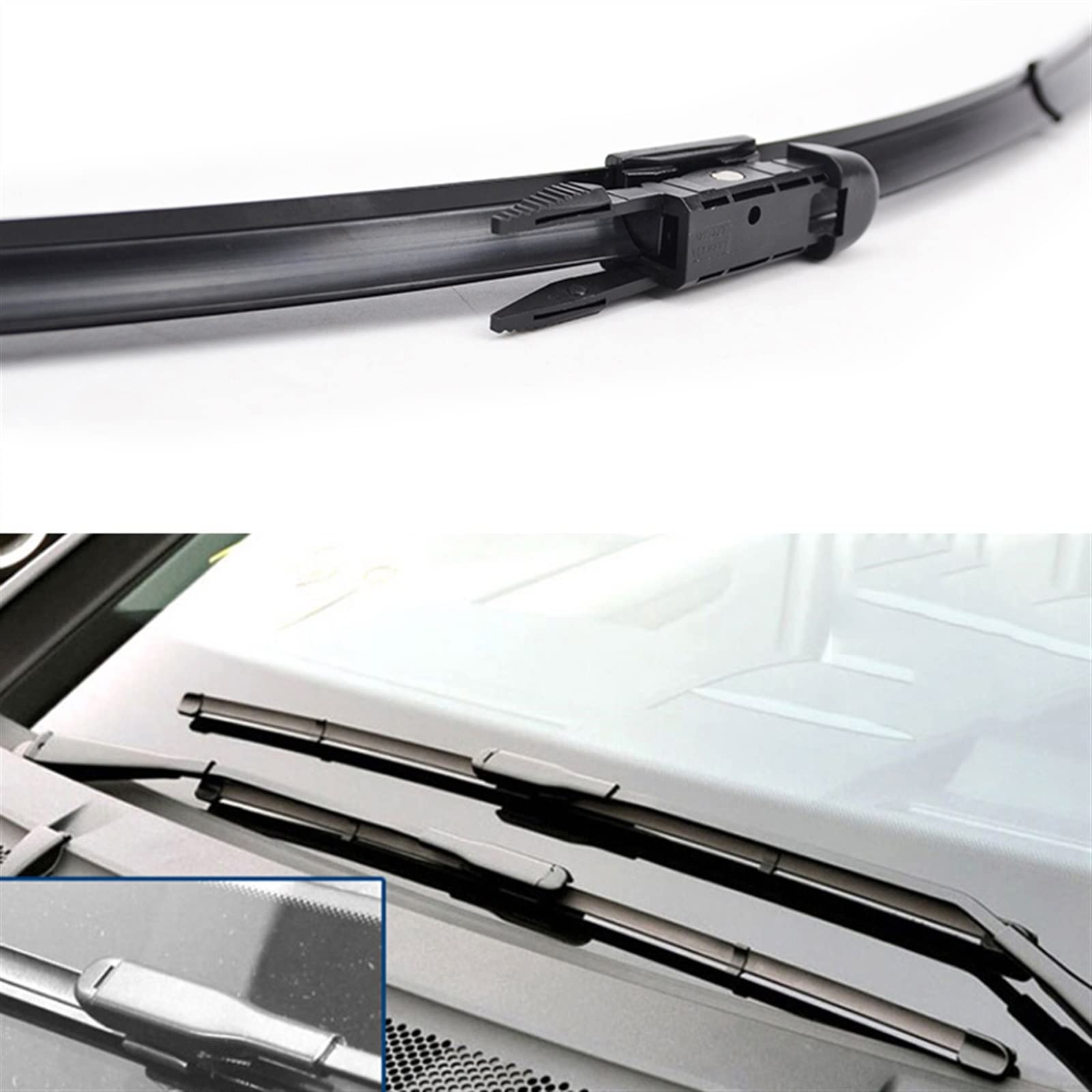 Juego De Escobillas Limpiaparabrisas Delanteras Y Traseras De 26 "+ 23" + 12 "para Parabrisas De Coche Limpiaparabrisas Para Benz Clase A W169 2004-2012 Parabrisas
