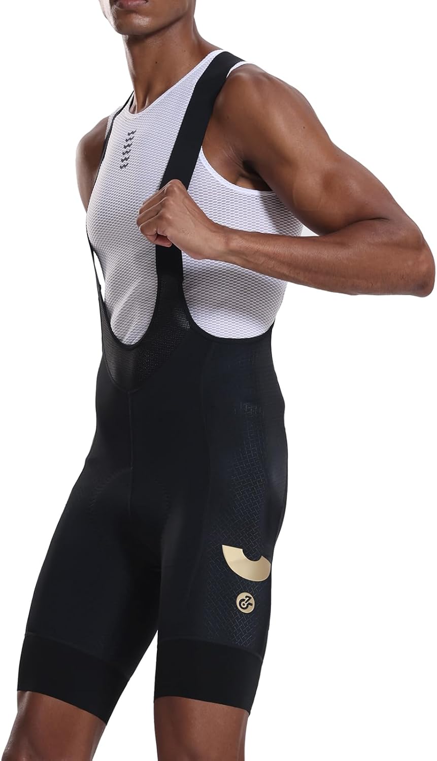 YKYWBIKE Cycling Bibs Men,Padded Cycling Bib Shorts,Breathable Road Bike Bib Shorts,Biking Bibs Mountain Bike Short Men - Image 3