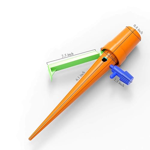 Miniatura 6 de ARTEM Picos de riego de plantas automáticas, dispositivos de riego automático para plantas, sistema de agua con válvula de control ajustable, diseño