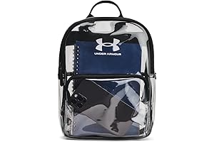 Unisex-Adult Loudon Clear Mini Backpack for Men, Perfect for School or Work