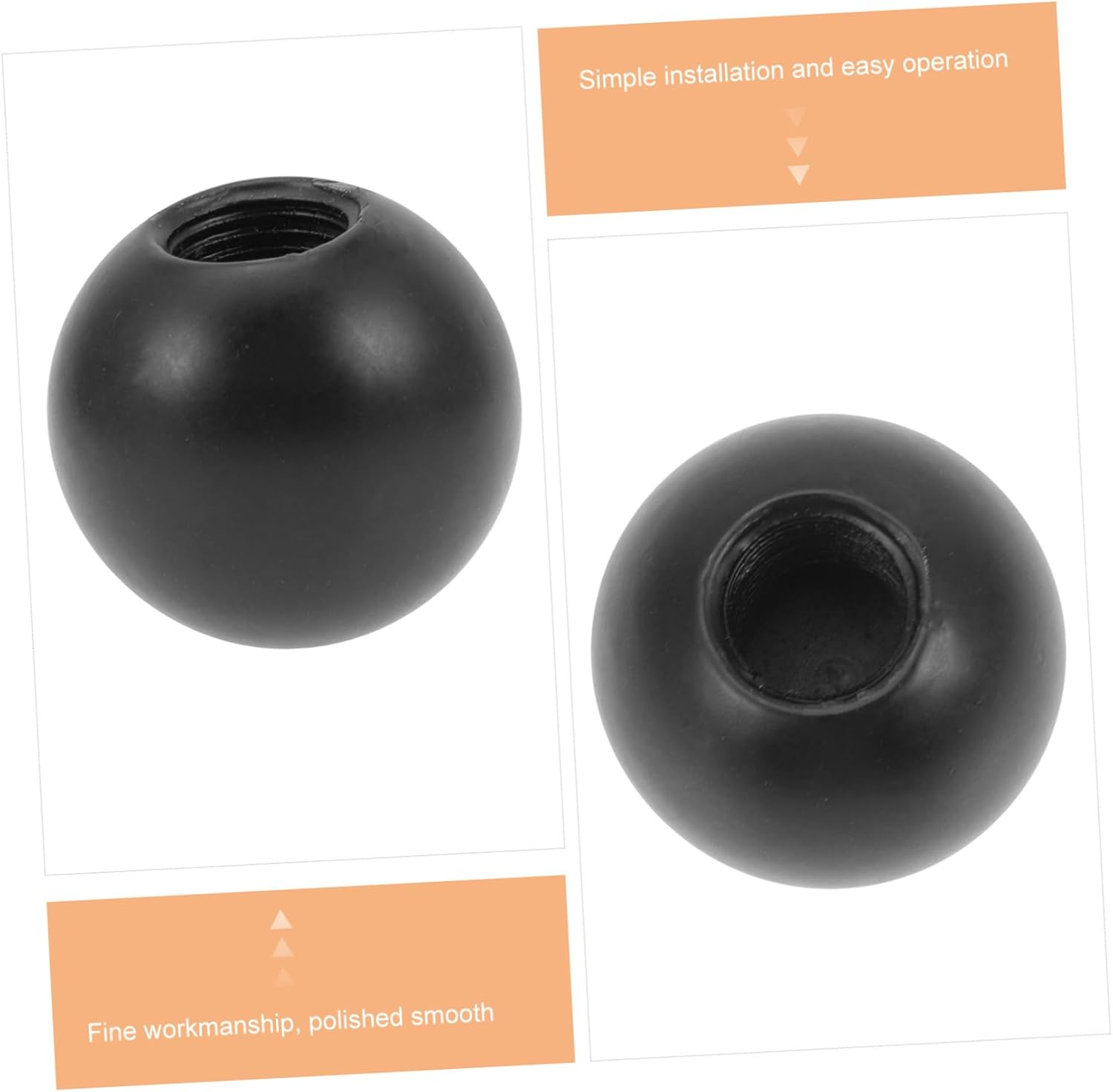 6pcs Decorative Ball Lamp Finials Stylish Knob for Table Floor Lamps Enhance Artistic Home Decor