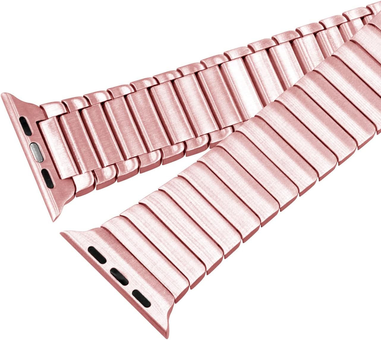 YISIWERA Metal Watch Band Compatible Apple Watch Bands 49mm 45mm 44mm 42mm 41mm 40mm 38mm Stainless Steel Watch Band for Apple Watch Ultra2 Ultra Series 9 8 7 6 5 4 3 2 1 SE SE2