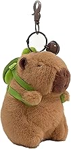 Capybara Keychain, Adorable Animal-Themed Gift, Premium Metal Alloy Keychain, Unique Capybara Design for Keys or Bags, Durable Everyday Accessory (One Piece)