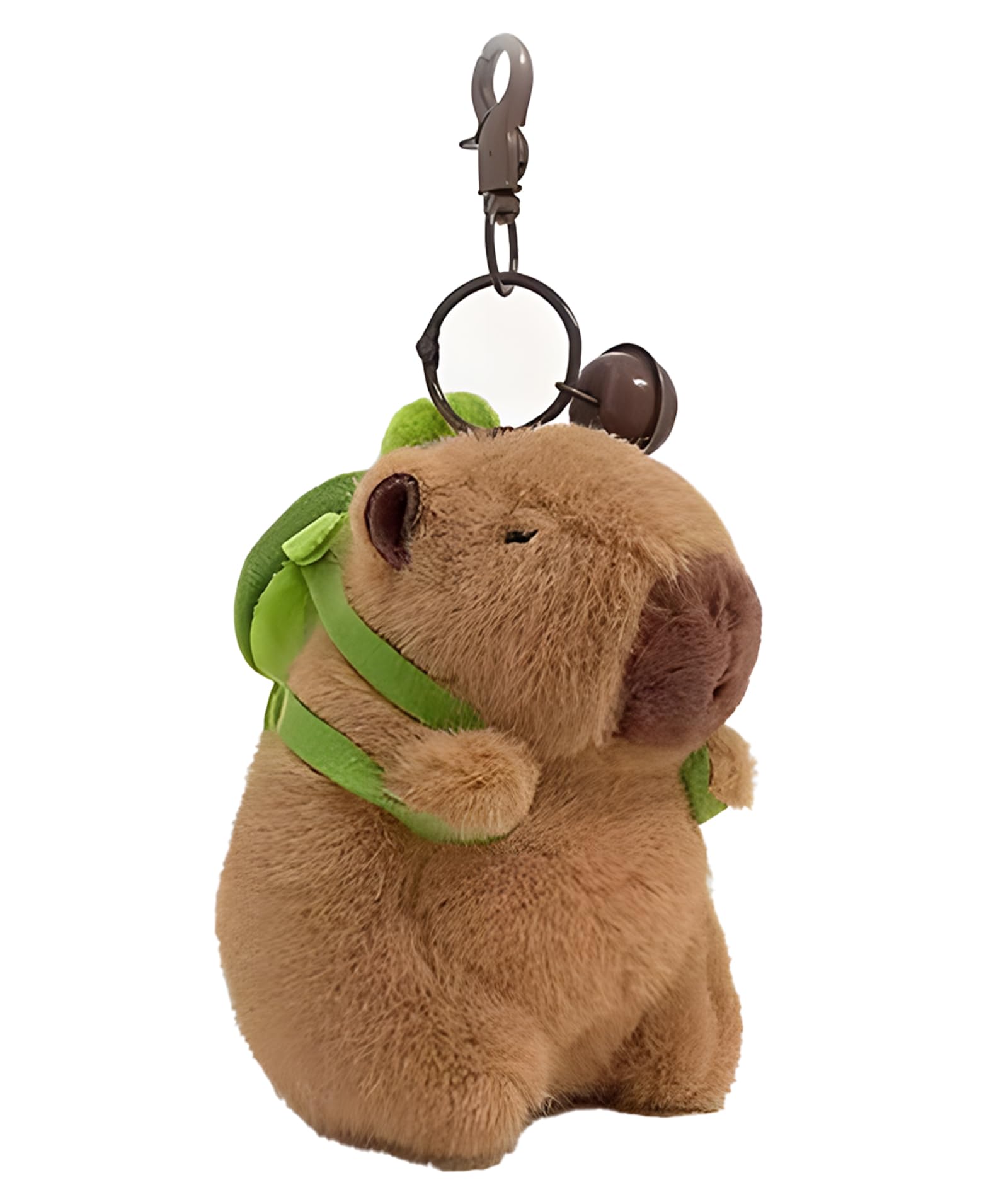 Capybara Keychain, Adorable Animal-Themed Gift, Premium Metal Alloy Keychain, Unique Capybara Design for Keys or Bags, Durable Everyday Accessory (One Piece)-image-18