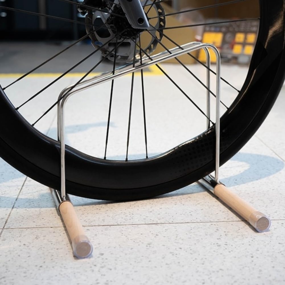para soporte Bici para acero Inoxidable 32cm Antideslizante